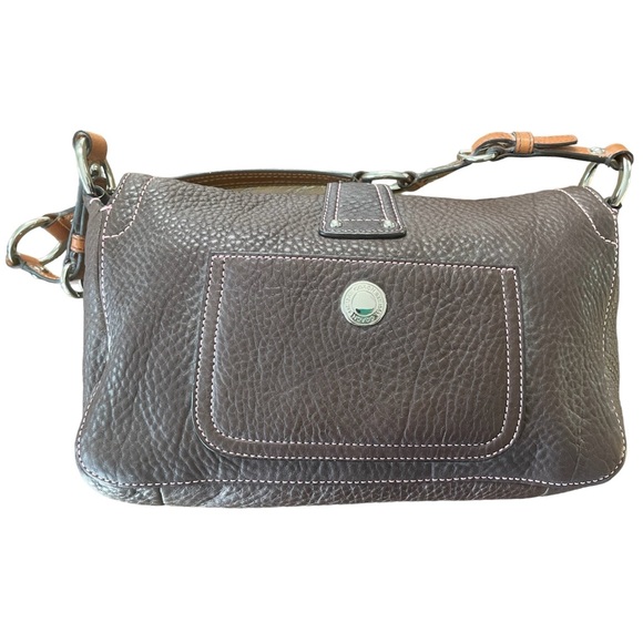 COACH Chelsea Pebble Leather Shoulder Purse - Picture 8 of 11